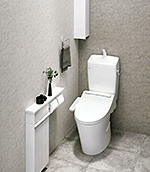 LIXIL INAX アメージュZ便器（フチレス）+シャワートイレ｜トイレ